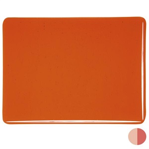Bullseye 1125-0030 Orange Transp. 3 mm